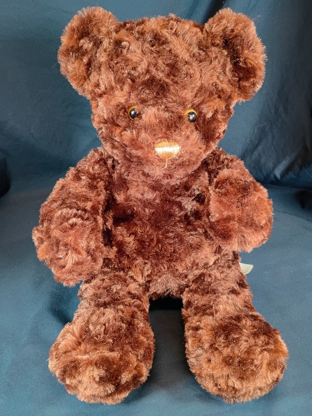 Build-A-Bear Brown Curly Teddy Bear Plush 2020